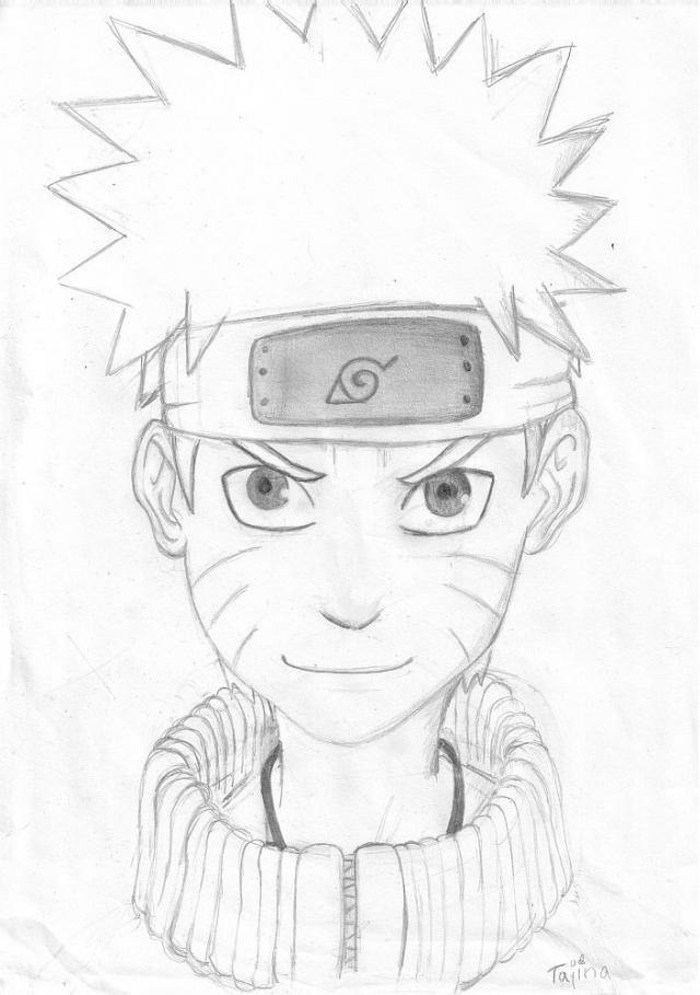 Naruto 0,1 - černo bílý